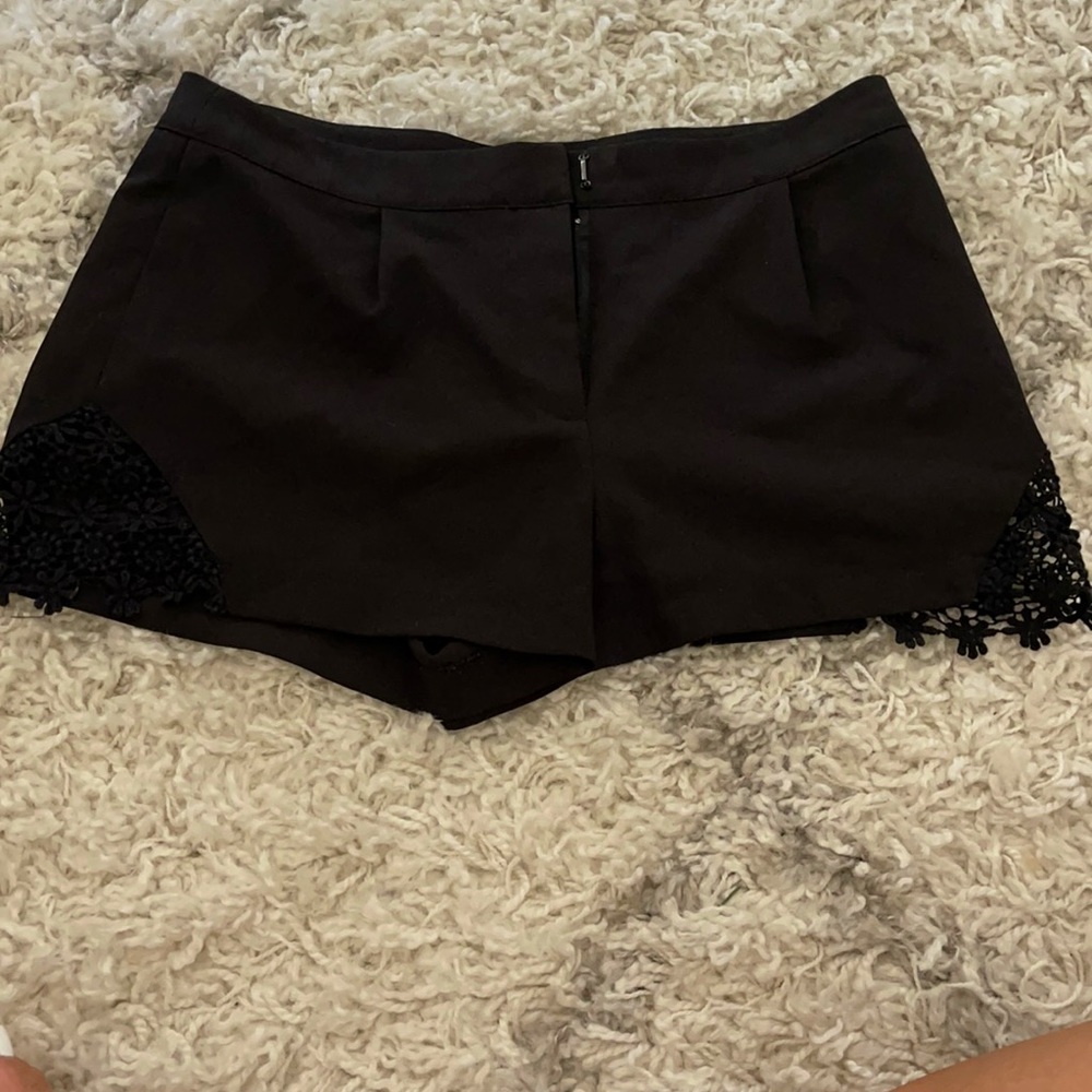 Black shorts